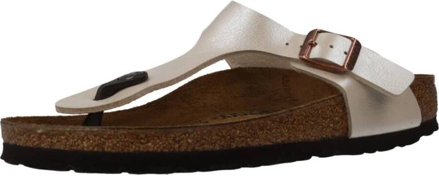 Birkenstock Flip Flops Gray Dames