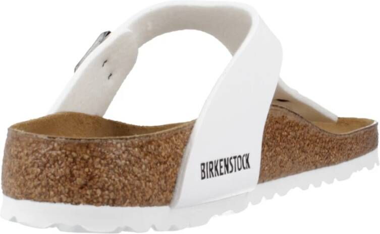Birkenstock Gizeh Birko-Flor Slippers White Dames