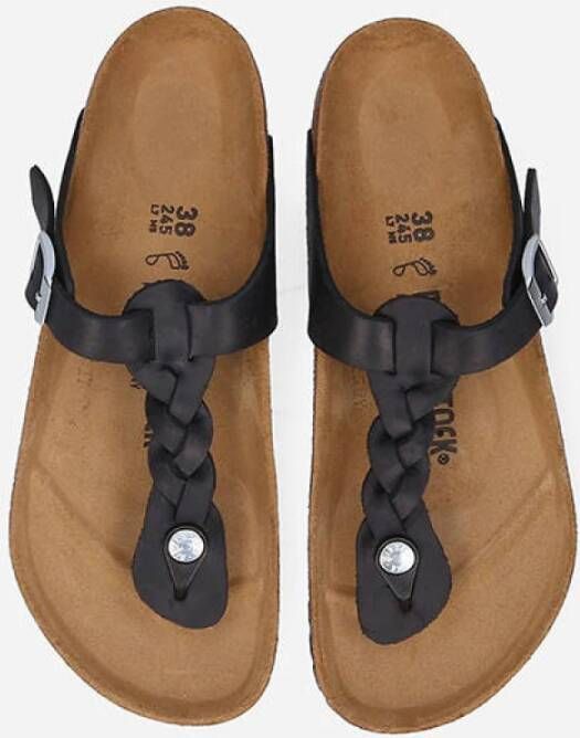 Birkenstock Flip Flops Zwart Dames