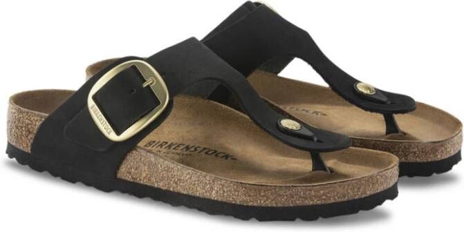 Birkenstock Flip Flops Zwart Dames