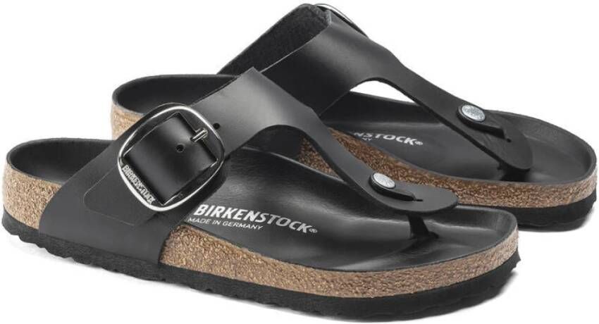 Birkenstock Flip Flops Zwart Dames