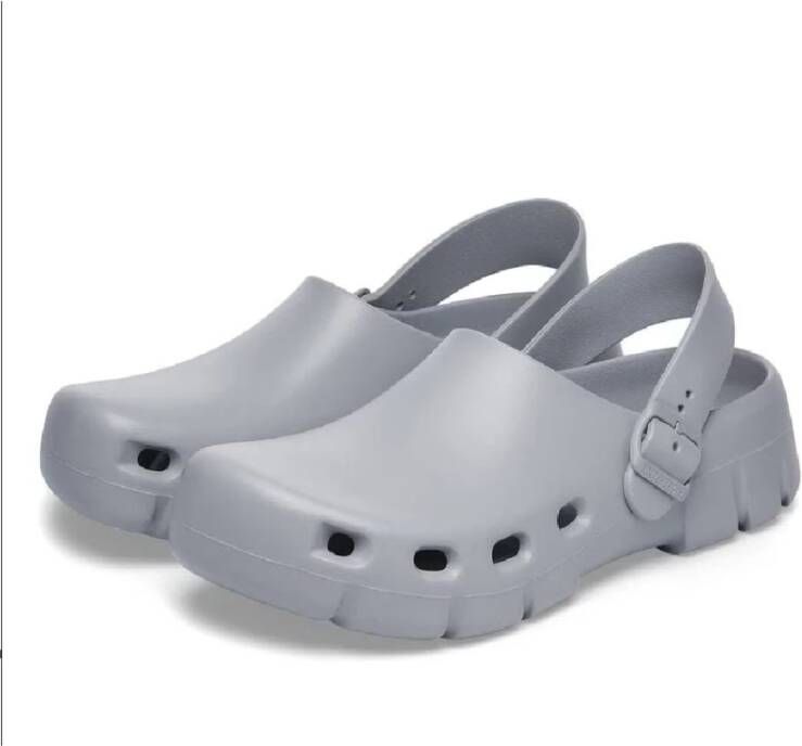 Birkenstock Stone Coin Clogs Gray Heren