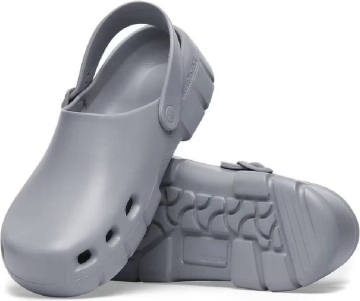 Birkenstock Stone Coin Clogs Gray Heren