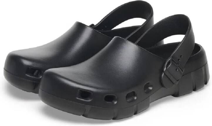 Birkenstock Zwarte klompen Black Heren