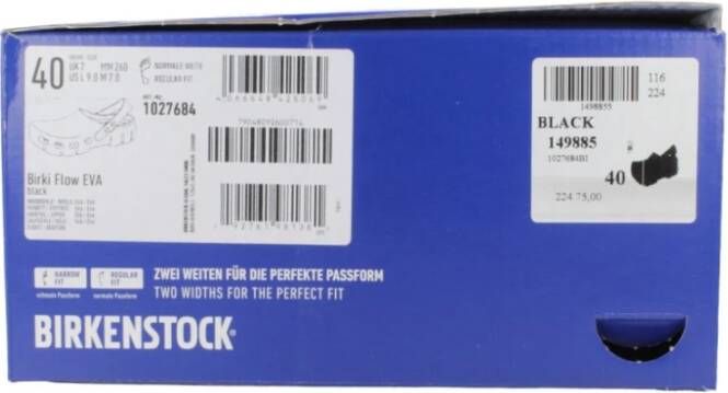Birkenstock Flow Clogs Black Dames