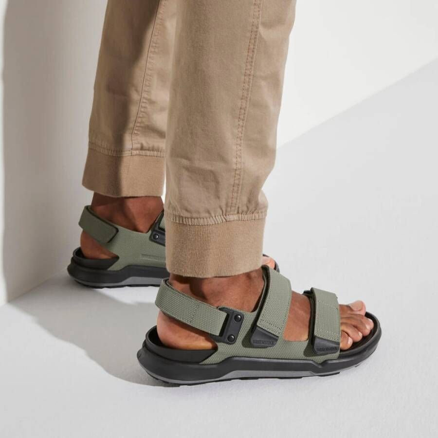 Birkenstock Futura KhakiBirko Flor Groene Herensandalen Green Heren