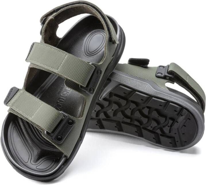 Birkenstock Futura KhakiBirko Flor Groene Herensandalen Green Heren