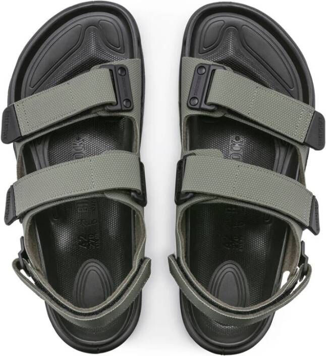 Birkenstock Futura KhakiBirko Flor Groene Herensandalen Green Heren