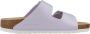 Birkenstock Geëmbosseerde Arizona Sliders Purple Dames - Thumbnail 5