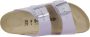 Birkenstock Geëmbosseerde Arizona Sliders Purple Dames - Thumbnail 8