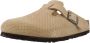 Birkenstock Gestoffeerde Suède Mules Beige Dames - Thumbnail 5