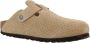 Birkenstock Gestoffeerde Suède Mules Beige Dames - Thumbnail 8