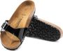 Birkenstock Madrid Dames Slippers Black Patent Regular fit | Zwart | Imitatieleer - Thumbnail 10