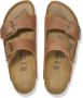 Birkenstock Arizona Natural Leather Oiled Narrow Fit Cognac - Thumbnail 14