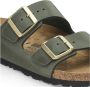 Birkenstock Arizona Oiled Leather Sandalen Green Heren - Thumbnail 13
