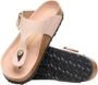 Birkenstock Roze Leren Slides voor Vrouwen Pink Dames - Thumbnail 4