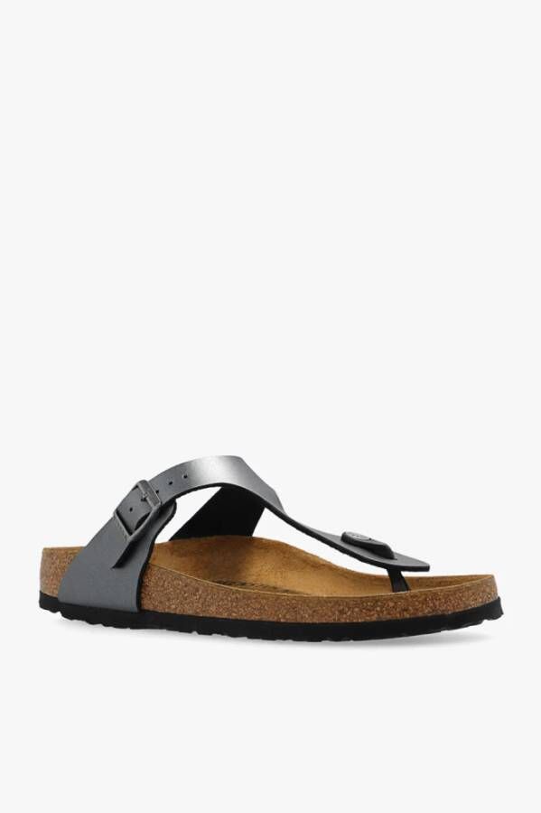 Birkenstock Gizeh BS slides Black Dames