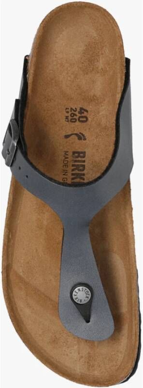 Birkenstock Gizeh BS slides Black Dames