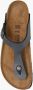 Birkenstock 1 21457 Gizeh teenslipper zwart metallic smal - Thumbnail 6