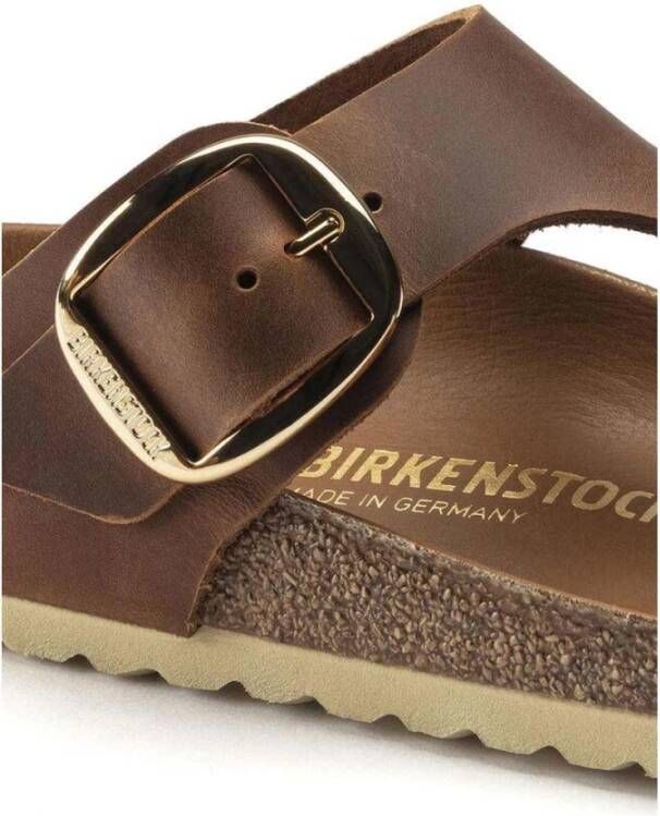 Birkenstock Gizeh grote sandalen Brown Dames