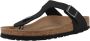 Birkenstock Gizeh BFBC Earthy Vegan Sandalen Narrow bruin zwart - Thumbnail 3