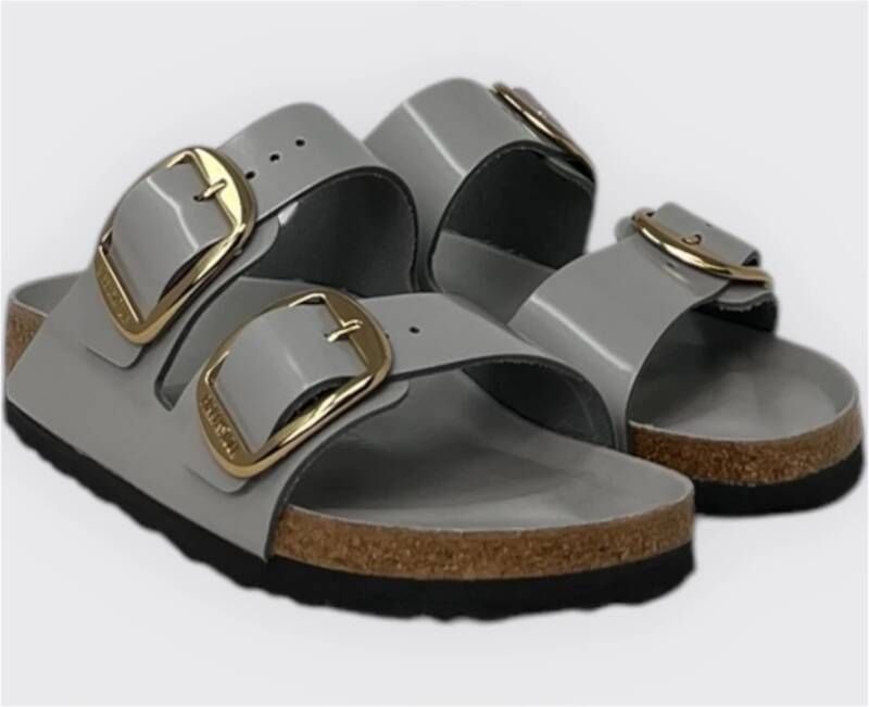 Birkenstock Glanzende Gesp Sandalen