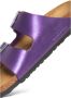Birkenstock Glanzende Lizard Sandalen Purple Dames - Thumbnail 4