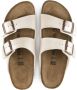 Birkenstock Glanzende Sandaalstijl Beige Dames - Thumbnail 3
