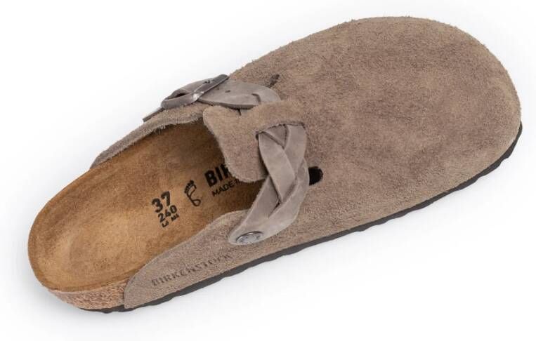 Birkenstock Boston Leve Clogs Brown Dames
