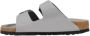 Birkenstock Arizona Big Buckle Slippers High Shine Stone Coin Narrow Fit Dames - Thumbnail 9