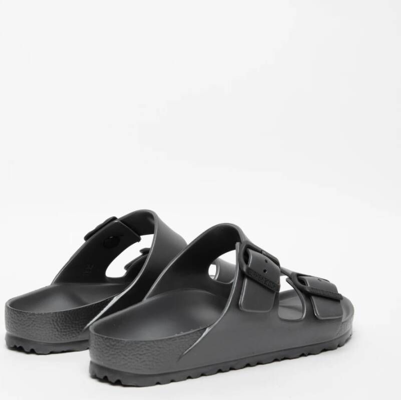 Birkenstock Grijze Sandalen met Dubbele Band Gray Heren