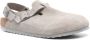Birkenstock Grijze Suède Hak Slingback Sandaal Gray Heren - Thumbnail 4