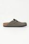 Birkenstock Boston BS Slippers Concrete Gray Narrow Fit Unisex - Thumbnail 4