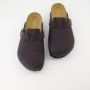 Birkenstock wollen Pantoffels Regular Anthracite Gray Heren - Thumbnail 13
