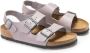 Birkenstock Milano Leder Sandalen Gray Heren - Thumbnail 2