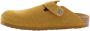 Birkenstock Bruine Corduroy Sandalen Leer Instapper Brown Unisex - Thumbnail 12