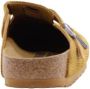 Birkenstock Bruine Corduroy Sandalen Leer Instapper Brown Unisex - Thumbnail 14