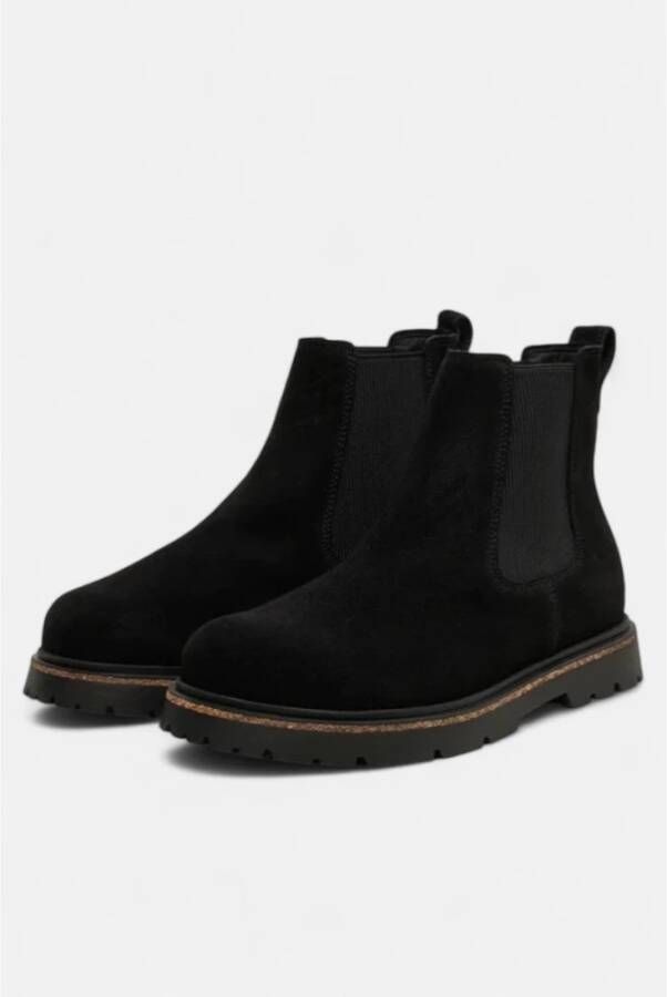 Birkenstock Highwood Chelsea Boots Black Heren