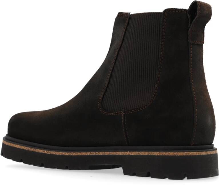 Birkenstock Highwood Slip On Mid Chelsea Laarzen Brown Dames