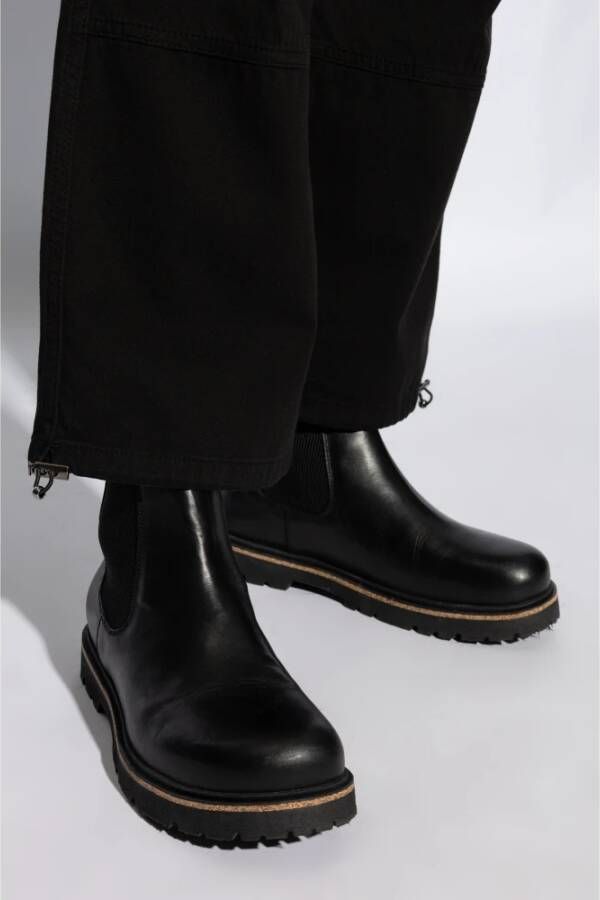 Birkenstock Highwood Slip On Mid Enkellaarzen Black Heren