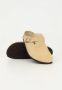 Birkenstock Beige Sandalen met Suède Bovenwerk en Verstelbare Metalen Gesp Beige - Thumbnail 6