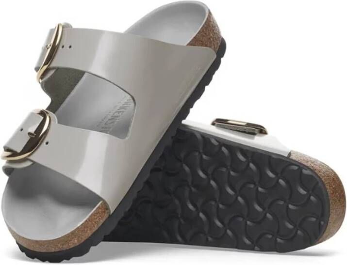 Birkenstock Klassieke Big Buckle Leren Sandalen