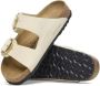 Birkenstock Klassieke Big Buckle Nubuck Leren Sandalen Ecru Beige Dames - Thumbnail 11