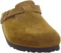 Birkenstock Boston SFB Mink narrow Veloursleder Suede Dames Pantoffels Mink - Thumbnail 9