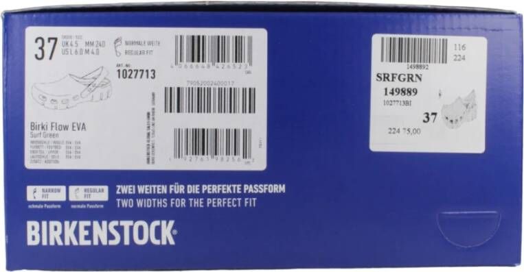 Birkenstock Klassieke klompen in Flow Design Blue Dames
