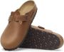 Birkenstock Boston Slippers Cognac Narrow Fit Unisex - Thumbnail 8