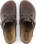 Birkenstock Klassieke Lederen Sandalen Brown Heren - Thumbnail 7