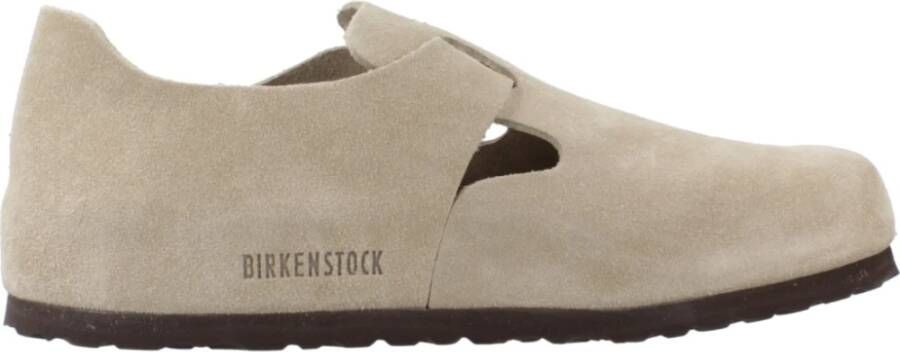 Birkenstock London Ballerina`s Beige Dames