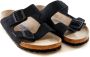 Birkenstock Midnight Sliders Stijlvol en Comfortabel Schoeisel Black Unisex - Thumbnail 59