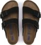 Birkenstock Klassieke tweestrooks damesandaal Zwart Dames - Thumbnail 8